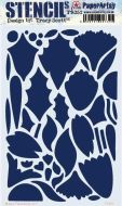 Tracy Scott 352 Large sized Stencil (PS352) for PaperArtsy