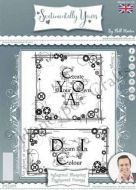 Industrial Blueprint Engineered Frames - Phill Martin Cling Rubber Stamps (SYCL009)