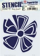 Tracy Scott Stencil - PS125 designed for PaperArtsy
