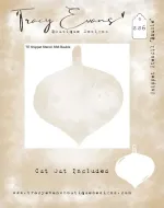 Bauble snippet stencil Tracy Evans Boutique Designs (SS6)