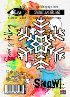 Snowflake Grunge A6 Stamp Set by Visible Image