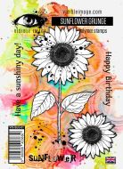 Sunflower Grunge A6 Stamp Set by Visible Image