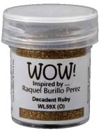 Decadent Ruby *UK ONLY* Raquel Burillo Perez (WL59) WOW! Embossing Powder